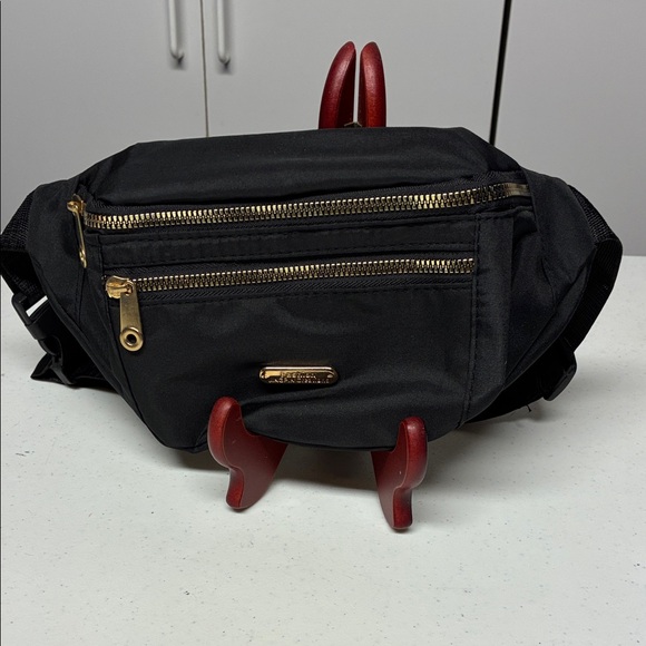 Black Nylon Crossbody Bag - Picture 2 of 7
